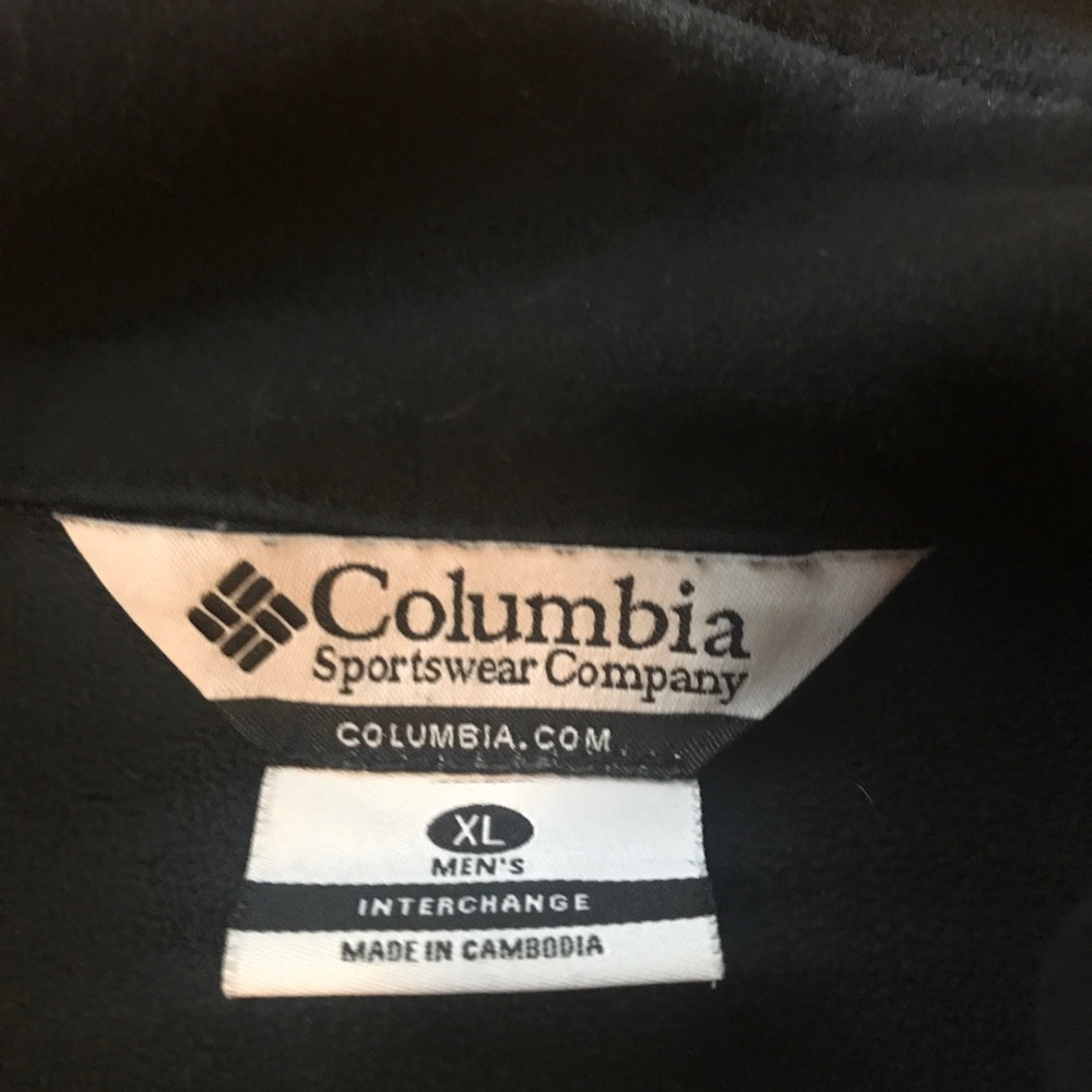 Columbia Men’s Interchange Jacket size XL, Nvy/Blk - Picture 3 of 4